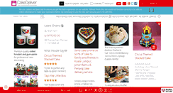 Desktop Screenshot of cakedeliver.com